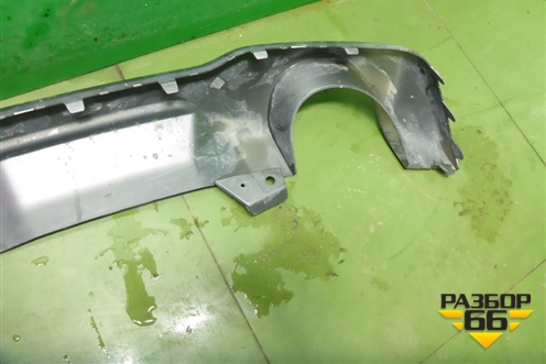 Юбка заднего бампера (2804115BQ22) для Changan CS35 Plus с 2018г (ЦС 35 плюс)