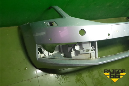 Бампер передний (после 2017г под парктроник и омыватели) (5EU807221F) для Skoda Octavia (A7) с 2013г (Октавия)