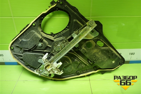 Стеклоподъёмник механический задний левый (2N1127001A) для Ford Fusion с 2002г (Фьюжн)