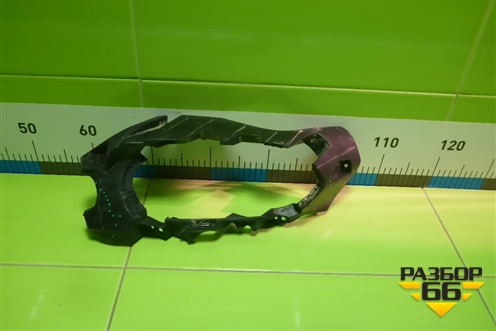 Кронштейн заднего бампера левый (насадки глушителя) (6600236671) для Geely Tugella с 2019г (Тугелла)