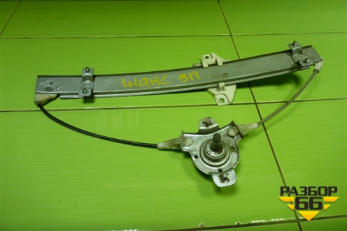 Стеклоподъёмник механический задний правый для Chevrolet Lanos с 2004г (Ланос)