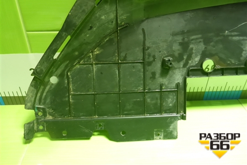 Пыльник переднего бампера центральный (5DA576189) для Geely Tugella с 2019г (Тугелла)