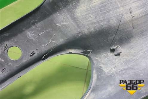 Юбка заднего бампера (под парктроник) (6600208884) для Geely Tugella с 2019г (Тугелла)