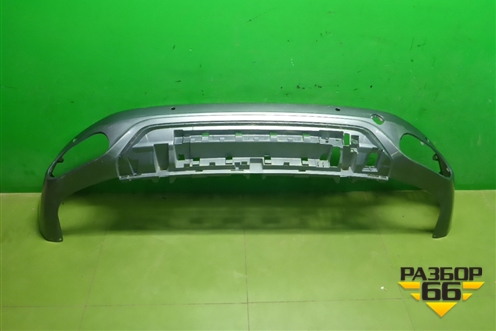 Юбка заднего бампера (под парктроник) (6600208884) для Geely Tugella с 2019г (Тугелла)