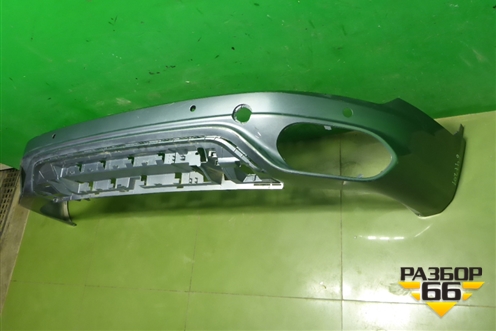 Юбка заднего бампера (под парктроник) (6600208884) для Geely Tugella с 2019г (Тугелла)