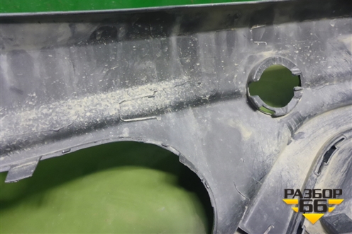 Юбка заднего бампера (под парктроник) (6600208884) для Geely Tugella с 2019г (Тугелла)