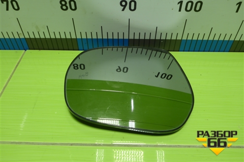 Стекло зеркала левого (с датчиком слепой зоны) для Toyota Land Cruiser Prado(150) с 2009г (Ленд Крузер Прадо)