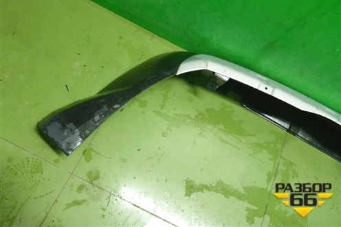 Юбка заднего бампера (6410A297K) для Mitsubishi Outlander XL с 2006-2012г (Аутлендер ХЛ)