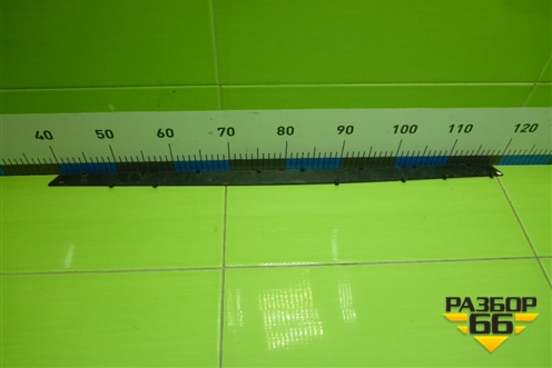 Накладка заднего бампера (9Y0807697) для Porsche Cayenne с 2017г (Каен)