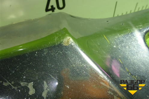 Накладка переднего бампера нижняя (A1668852825) для Mercedes Benz GL-Klass X166 с 2012г (ГЛ)