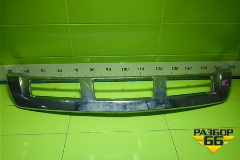 Накладка переднего бампера нижняя (A1668852825) для Mercedes Benz GL-Klass X166 с 2012г (ГЛ)