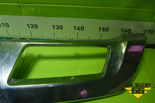 Накладка переднего бампера нижняя (A1668852825) для Mercedes Benz GL-Klass X166 с 2012г (ГЛ)