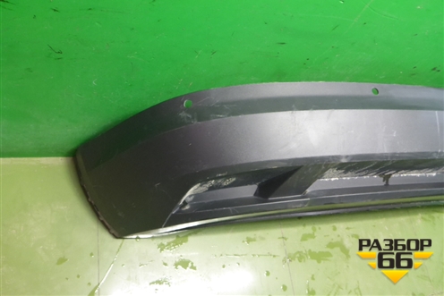 Юбка заднего бампера (под парктроник) (565807521) для Skoda Kodiaq с 2017г (Кодиак)