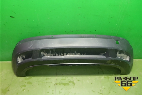 Юбка заднего бампера (под парктроник) (565807521) для Skoda Kodiaq с 2017г (Кодиак)