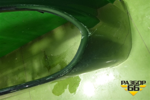 Юбка заднего бампера (под парктроник) (6600208884) для Geely Tugella с 2019г (Тугелла)