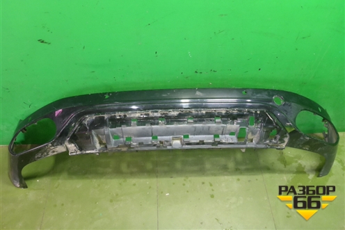 Юбка заднего бампера (под парктроник) (6600208884) для Geely Tugella с 2019г (Тугелла)