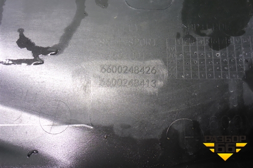 Бампер передний (до 2023г) (6600248426) для Geely Coolray с 2019-2025г (Кулрей)