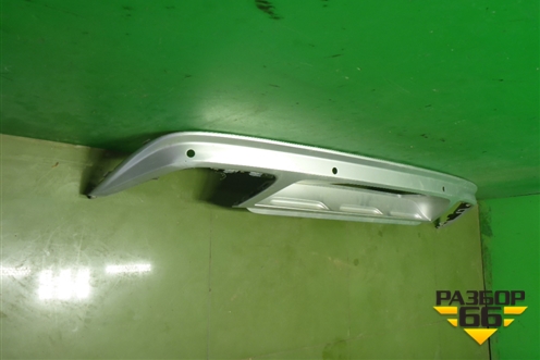 Юбка заднего бампера (до 2020г под парктроник) (5NA807568A) для Volkswagen Tiguan с 2016г (Тигуан)