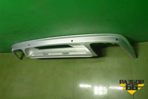 Юбка заднего бампера (до 2020г под парктроник) (5NA807568A) для Volkswagen Tiguan с 2016г (Тигуан)