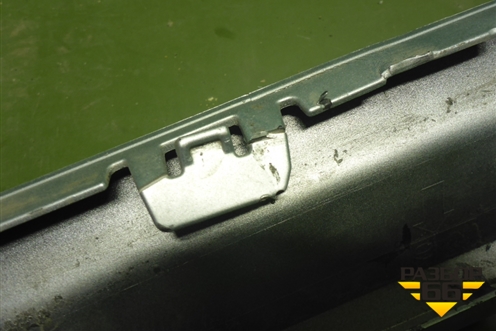 Юбка заднего бампера (до 2020г под парктроник) (5NA807568A) для Volkswagen Tiguan с 2016г (Тигуан)