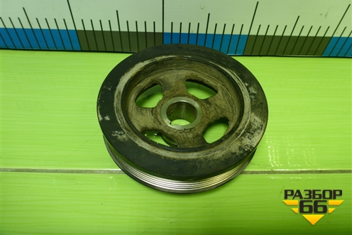 Шкив коленвала (4B11 2.0л) для Mitsubishi Lancer-X с 2007г (Лансер)