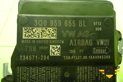 Блок управления AIR BAG (3Q0959655BL) для Skoda Octavia (A7) с 2013г (Октавия)