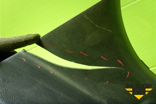 Обшивка багажника левая (хетчбэк) (857304Y500) для Kia Rio с 2011-2016г (Рио 3)