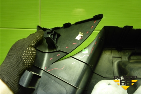 Обшивка багажника левая (хетчбэк) (857304Y500) для Kia Rio с 2011-2016г (Рио 3)