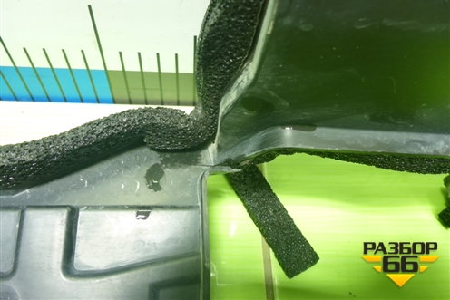 Дефлектор радиатора левый (302001176AA) для OMODA C5 с 2022г (Ц5)