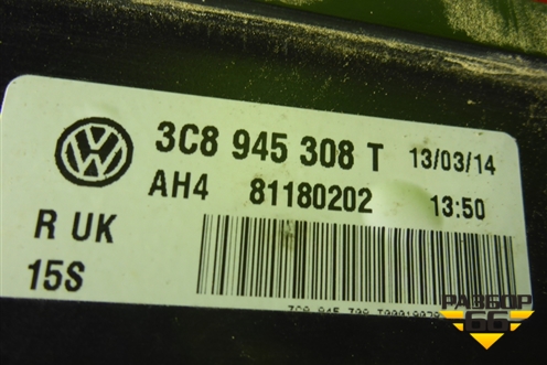 Фонарь задний внутренний правый (после 2012г) (3C8945308T) для Volkswagen Passat-CC с 2008г (Пассат ЦЦ)