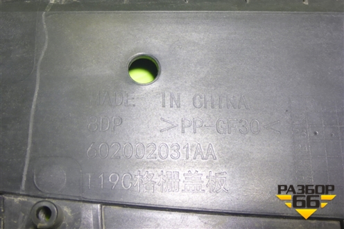 Накладка декоративная на переднюю панель (602002031AA) для OMODA C5 с 2022г (Ц5)