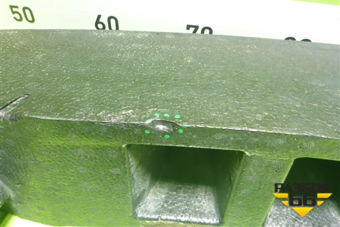 Наполнитель заднего бампера (6RU807251A) для Volkswagen Polo (седан) с 2010г (Поло)