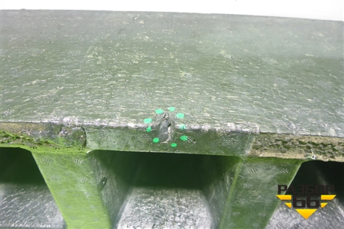 Наполнитель заднего бампера (6RU807251A) для Volkswagen Polo (седан) с 2010г (Поло)