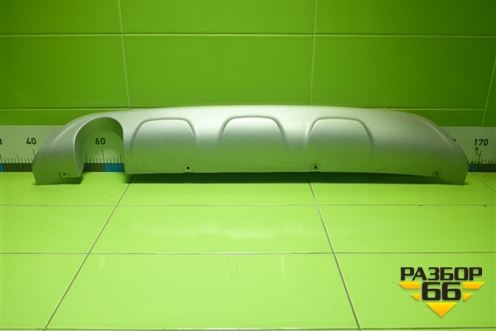 Накладка заднего бампера (850706485R) для Renault Kaptur с 2016г (Каптюр)