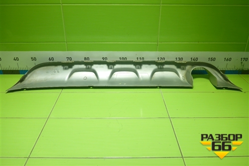 Накладка заднего бампера (850706485R) для Renault Kaptur с 2016г (Каптюр)