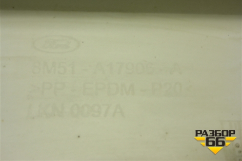 Бампер задний (хетчбэк) (8M51A17906A) для Ford Focus 2 с 2008-2011г (Фокус)