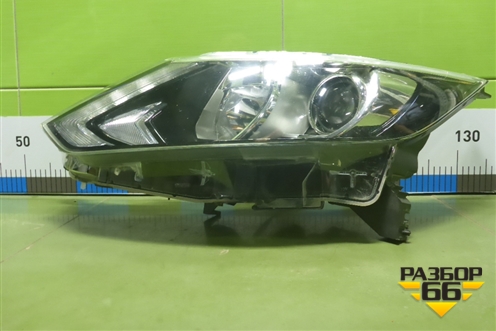 Фара левая (до 2019г галоген) для Nissan Qashqai (J11E) с 2013г (Кашкай)
