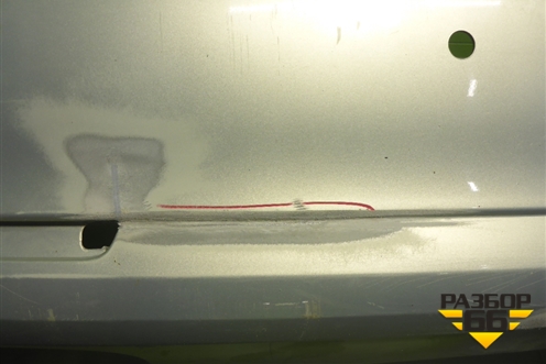 Бампер задний (после 2009г под парктроник) (1Z5807421F) для Skoda Octavia (А5) с 2004-2013г (Октавия)