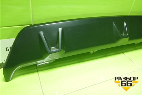 Юбка заднего бампера (М-Пакет) (51128092243) для BMW X6 G06 с 2019г (Х6 Г06)