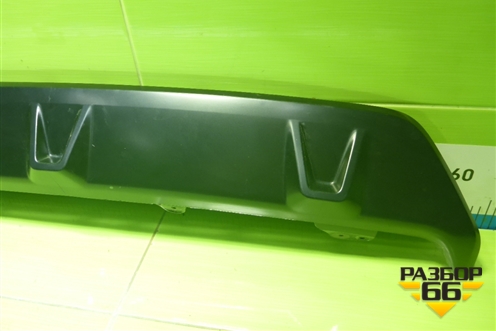 Юбка заднего бампера (М-Пакет) (51128092243) для BMW X6 G06 с 2019г (Х6 Г06)