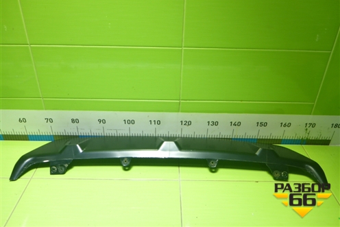 Юбка заднего бампера (М-Пакет) (51128092243) для BMW X6 G06 с 2019г (Х6 Г06)