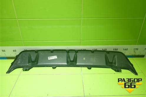 Юбка заднего бампера (М-Пакет) (51128092243) для BMW X6 G06 с 2019г (Х6 Г06)