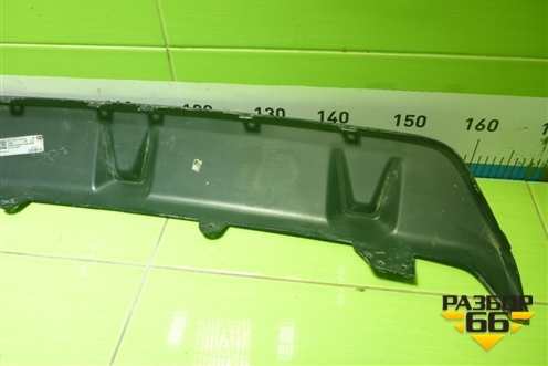 Юбка заднего бампера (М-Пакет) (51128092243) для BMW X6 G06 с 2019г (Х6 Г06)