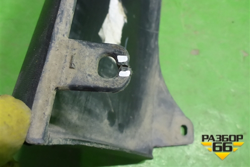 Юбка заднего бампера (A1668851925) для Mercedes Benz ML-Klass W166 c 2011г (МЛ)