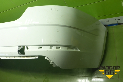 Бампер задний (после 2017г) (5EU807421B) для Skoda Octavia (A7) с 2013г (Октавия)