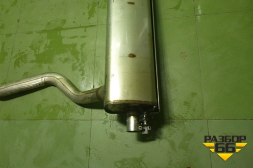 Глушитель (с заслонкой) (4M4253611Q) для Audi Q7 c 2015г (Ку 7)