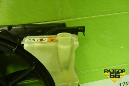 Вентилятор охлаждения радиатора (253801RXXX) для Hyundai Solaris с 2010-2016г (Солярис)