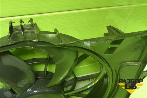 Вентилятор охлаждения радиатора (253801RXXX) для Hyundai Solaris с 2010-2016г (Солярис)