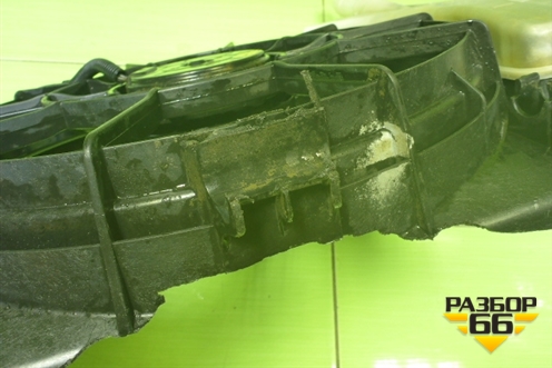 Вентилятор охлаждения радиатора (253801RXXX) для Hyundai Solaris с 2010-2016г (Солярис)