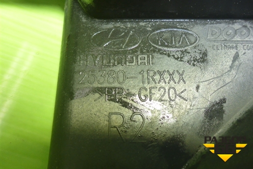 Вентилятор охлаждения радиатора (253801RXXX) для Hyundai Solaris с 2010-2016г (Солярис)